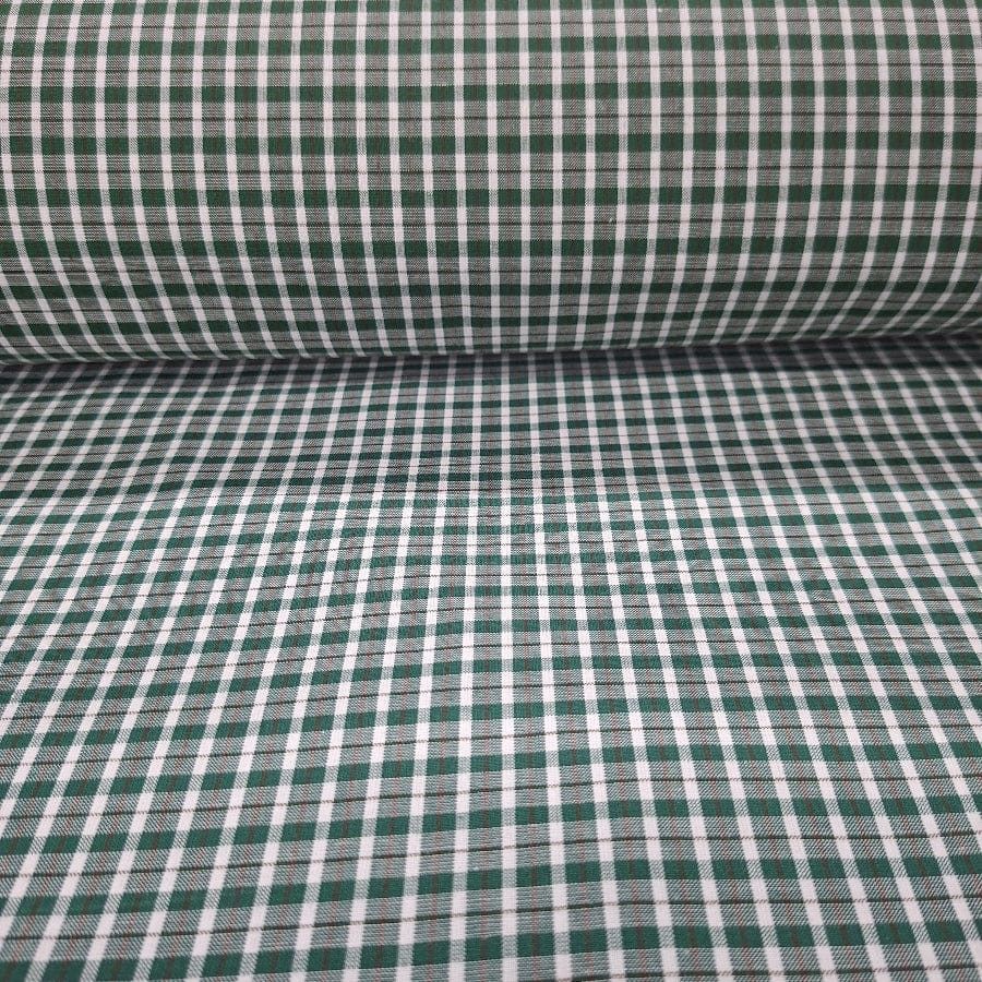 MHC WORLD School Check 150cm Green/White School Check 150cm