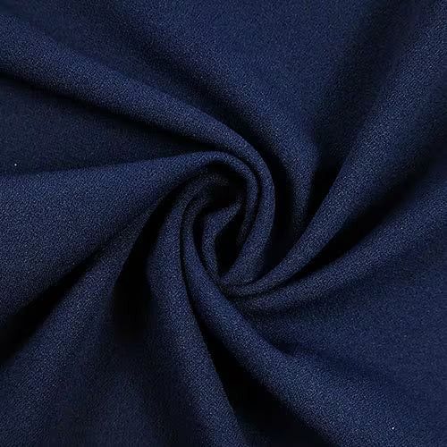 MHC WORLD SCUBA CREPE Navy Crepeon P/D Fabric 150cm