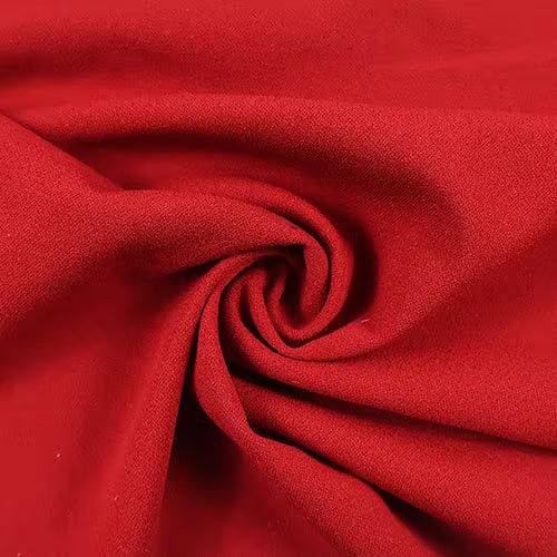 MHC WORLD SCUBA CREPE Tango Red Crepeon P/D Fabric 150cm