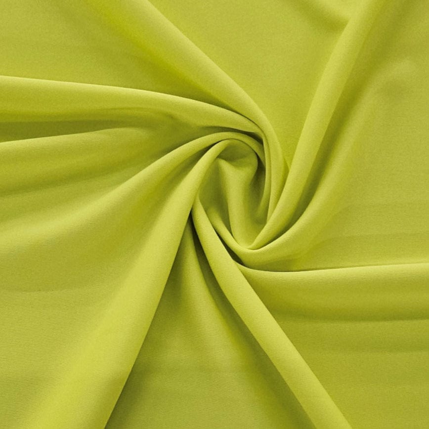 MHC WORLD Scuba Lime Green Scuba Fabric 150cm