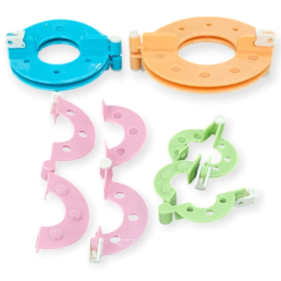 MHC WORLD Sewing Accessories Pom-Pom Maker 4pc Set