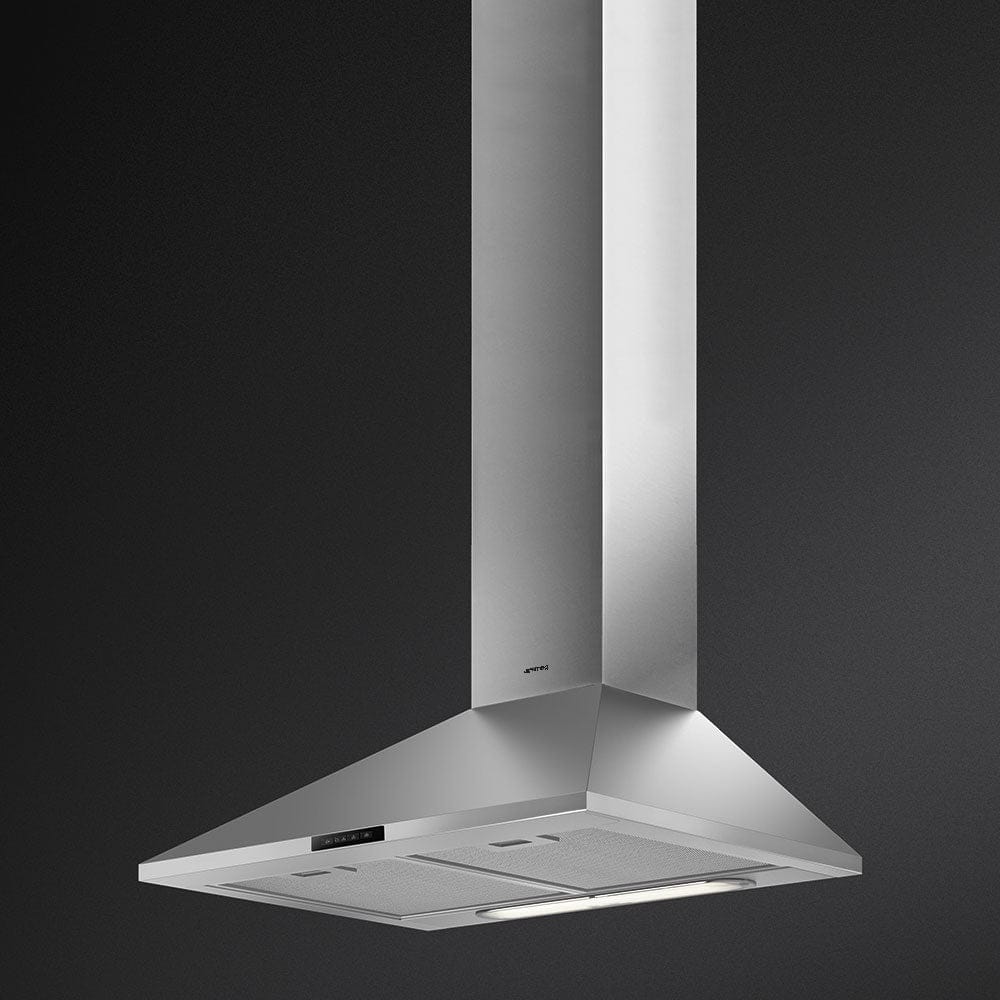 MHC World Smeg 60cm Stainless Steel Chimney Extractor Hood KDE600EX
