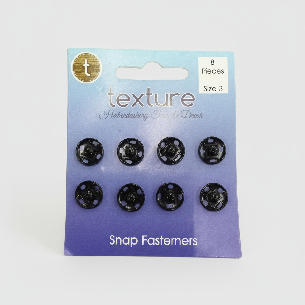 MHC WORLD Snap Fastners 3 Snap Fastners