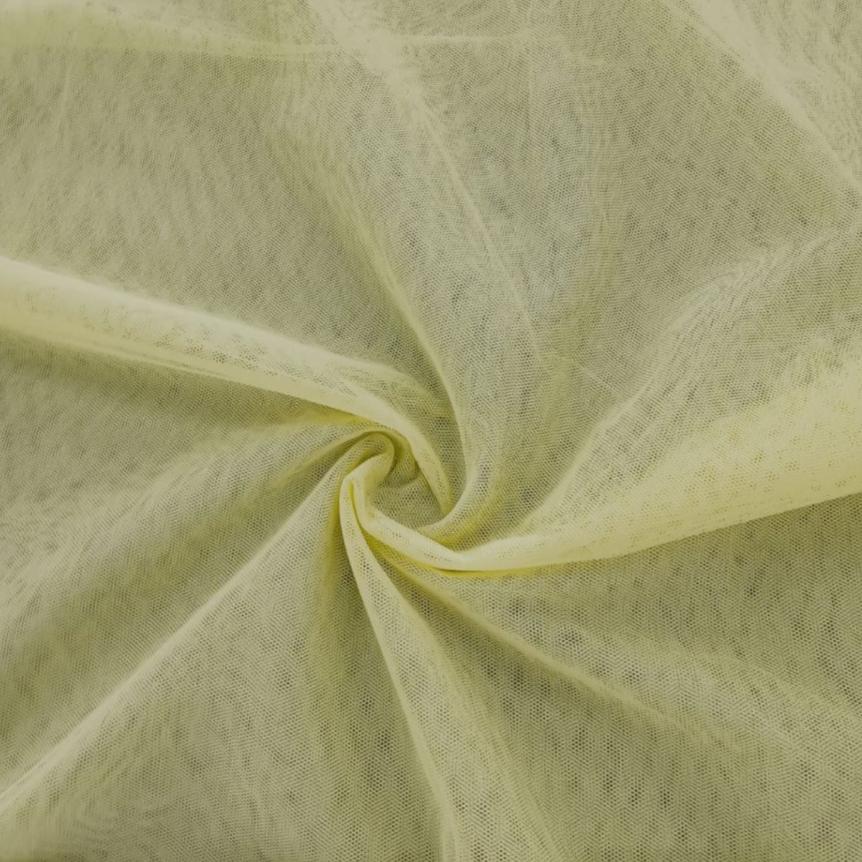 MHC WORLD SOFT TULLE Lemon Soft Tulle Fabric 150cm