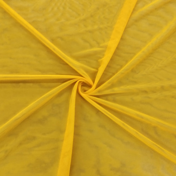 MHC WORLD SOFT TULLE Yellow Soft Tulle Fabric 150cm