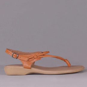 MHC World Spaghetti Strap Sandal Tan (7288616714329)