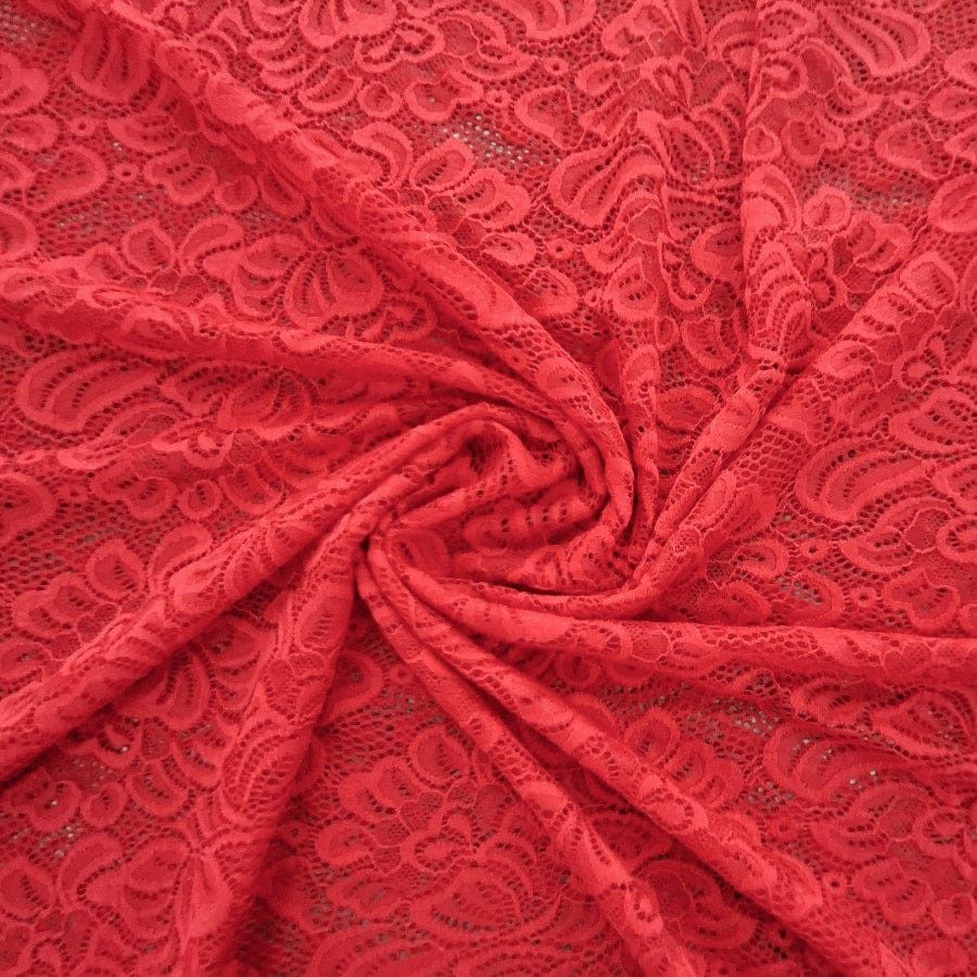MHC WORLD Stretch Lace Red Stretch Lace