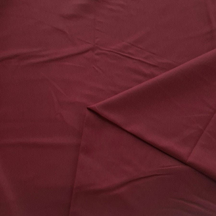 MHC WORLD Suiting Fabric Maroon Cashmere Suiting Fabric 150cm