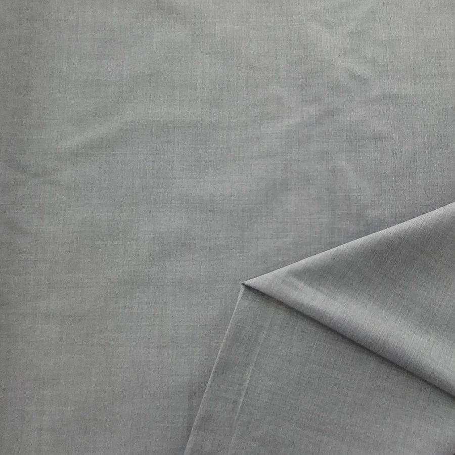 MHC WORLD Suiting Fabric Silver Cashmere Suiting Fabric 150cm