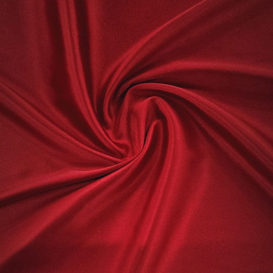 MHC WORLD SUMMER SATIN Red Summer Satin Fabric 150cm