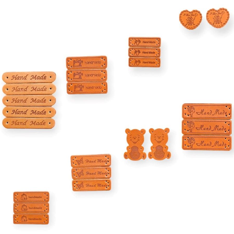MHC WORLD Tag Labels Leather Tag