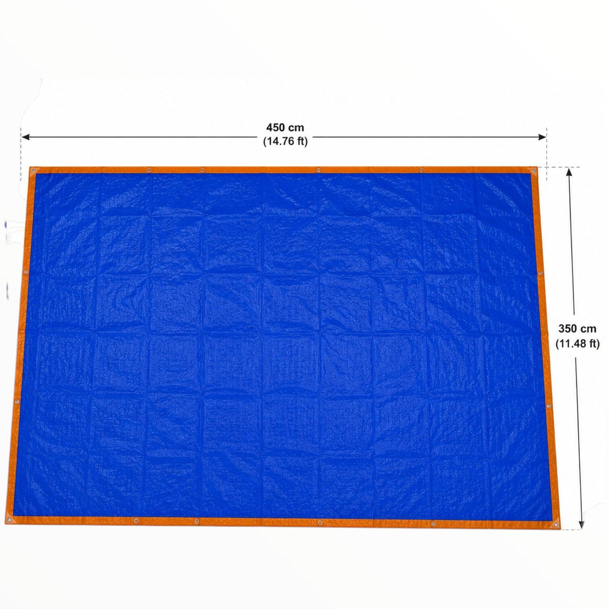 MHC World Tarpaulin Heavy-duty 100% Waterproof Ecopaulin Laminated 3.5x4.5 metres