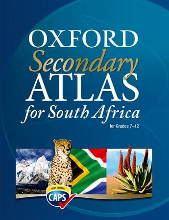 MHC World Tech & Office Oxford Secondary Atlas for South Africa (7479078355033)