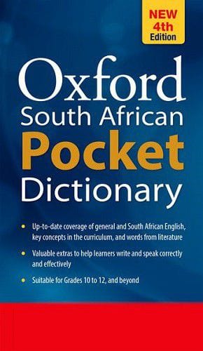 MHC World Tech & Office Oxford South African Pocket Dictionary