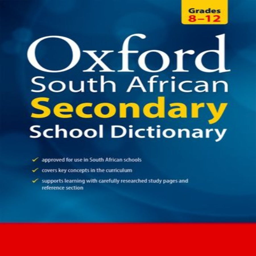 MHC World Tech & Office Oxford South African Secondary School Dictionary (7314610683993)