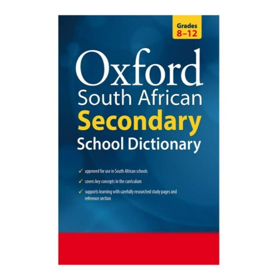 MHC World Tech & Office Oxford South African Secondary School Dictionary (7314610683993)