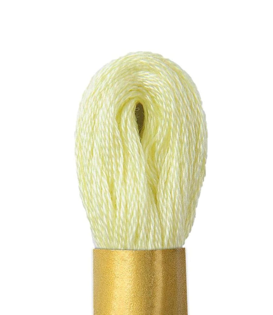 MHC WORLD Threads Baby Yellow C129 Circula Embroidery Skein Thread