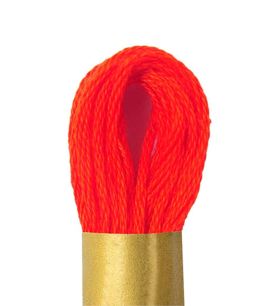 MHC WORLD Threads Bright Orange C223 Circula Embroidery Skein Thread