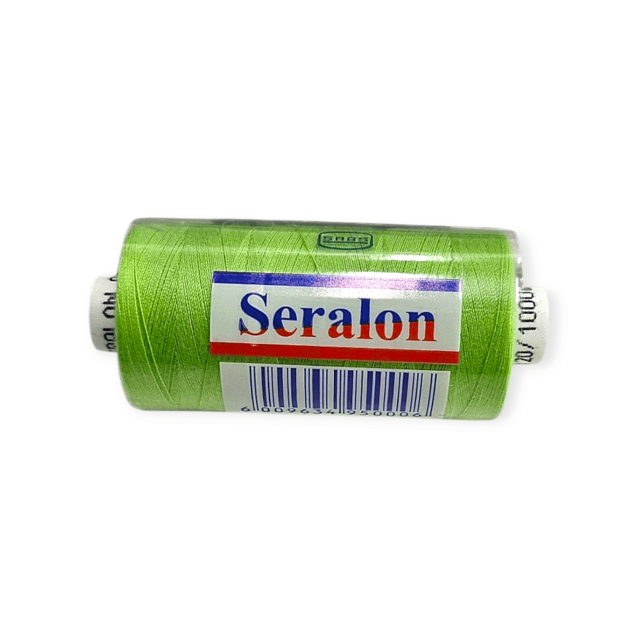 MHC WORLD Threads Lime All Purpose Seralon Thread 1000m