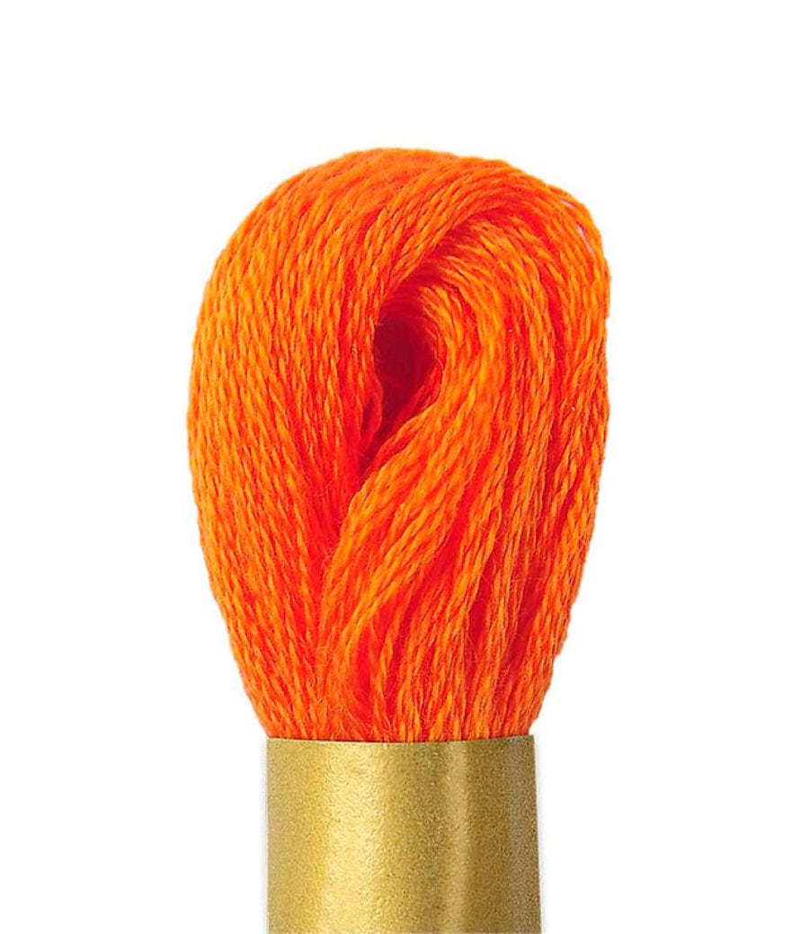 MHC WORLD Threads Orange C122 Circula Embroidery Skein Thread