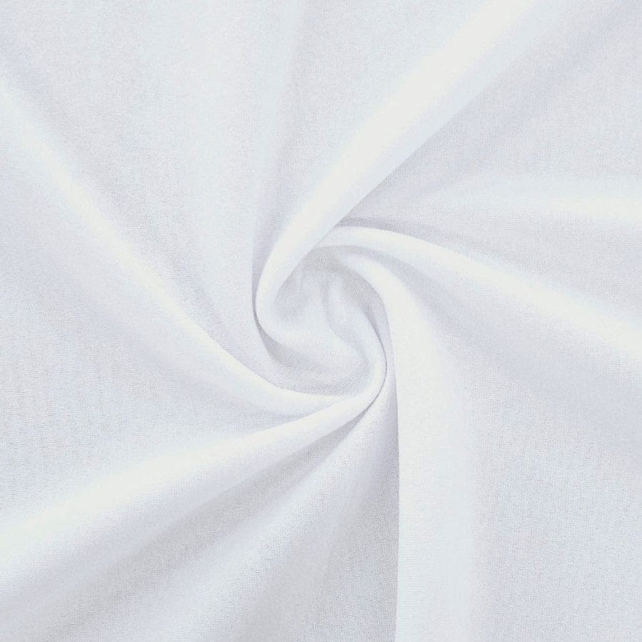 MHC WORLD TRACKSUITING White Track Suiting Fabric 150cm