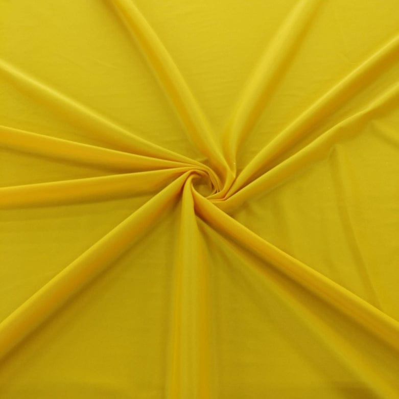 MHC WORLD Tracksuiting Yellow Triacetate Fabric 150cm