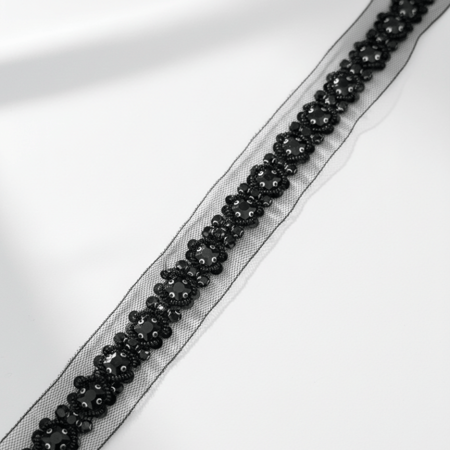 MHC WORLD Trimmings 3253 Black Trimmings 3253