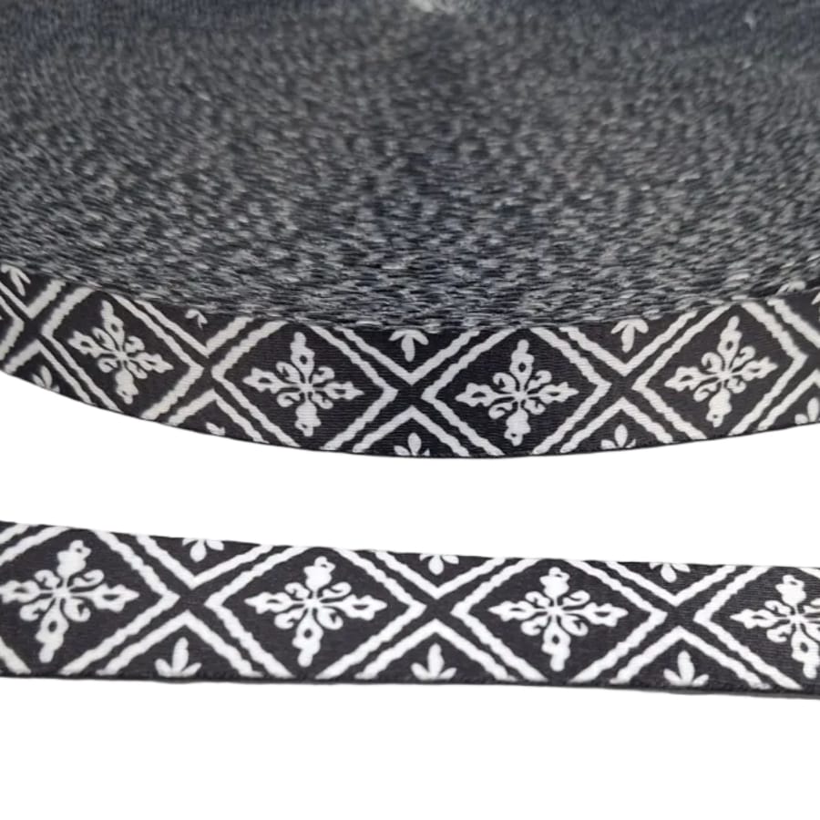 MHC World Trimmings Black Printed Traditional Trimmings
