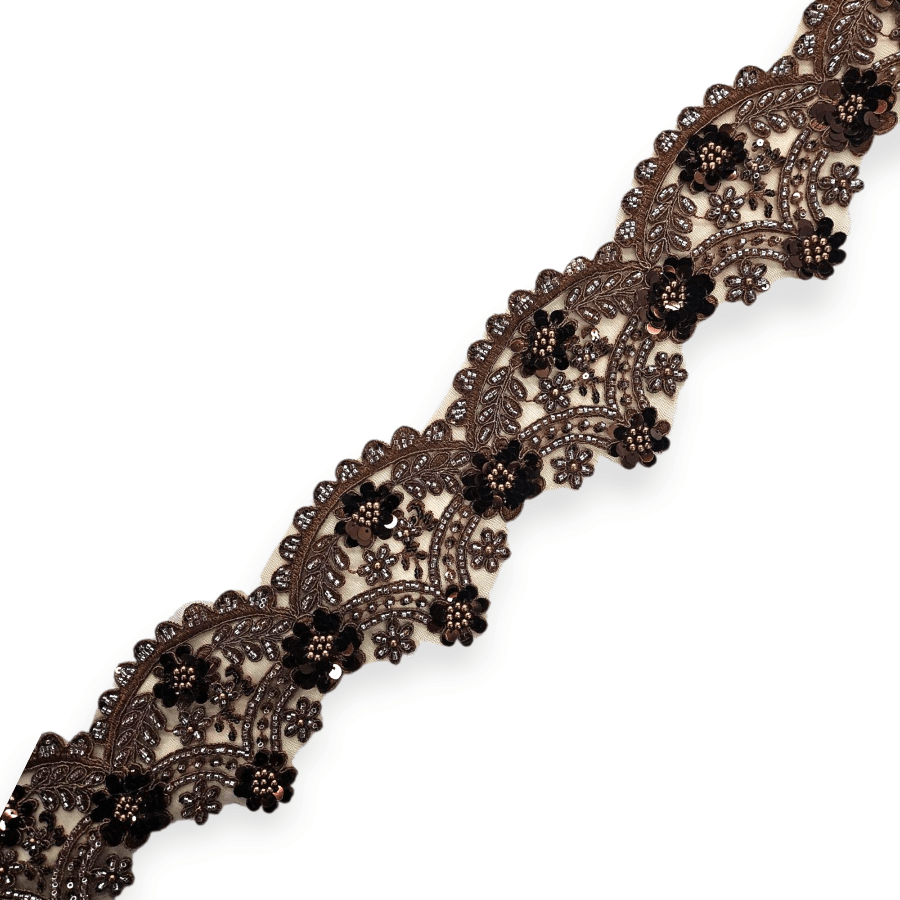 MHC WORLD Trimmings Chocolate Brown Trimming BL-12