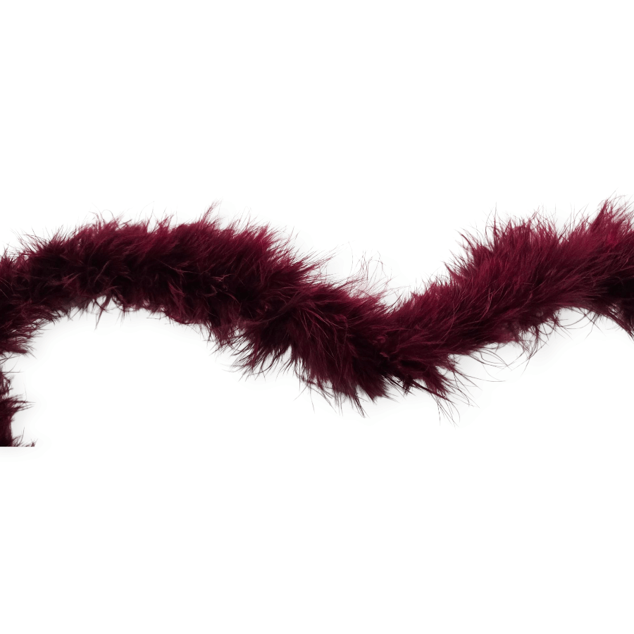 MHC WORLD Trimmings Maroon Mariboa Trimming