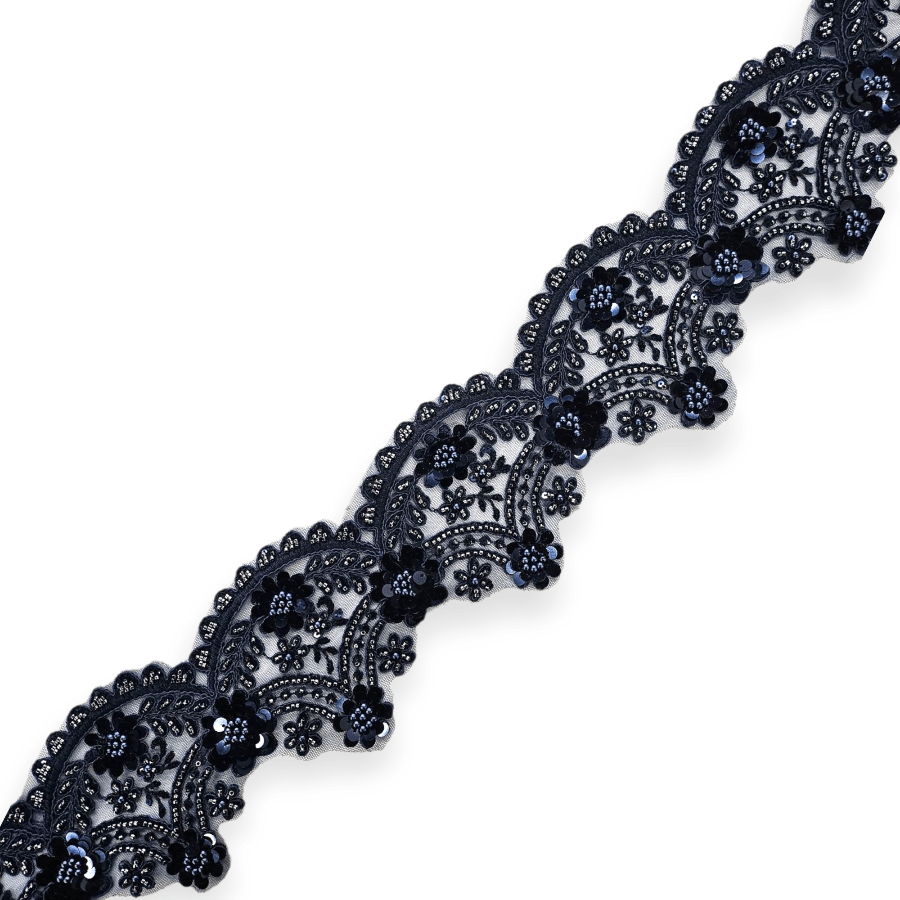 MHC WORLD Trimmings Navy Trimming BL-12