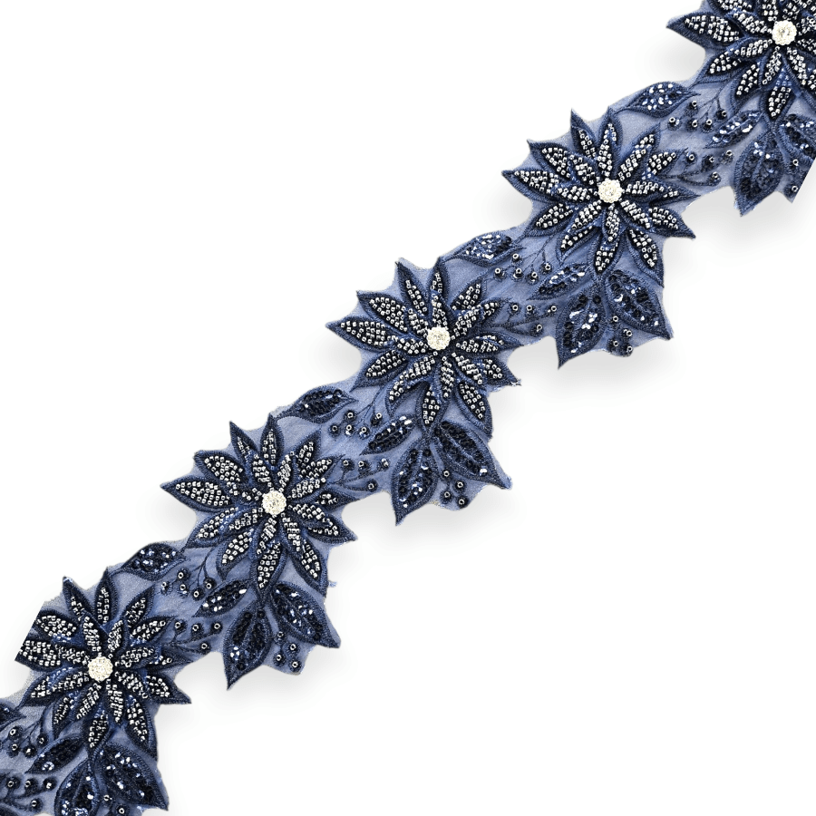 MHC WORLD Trimmings Navy Trimming BL-15