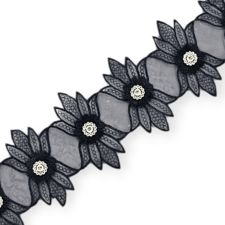 MHC WORLD Trimmings Navy Trimming FT47