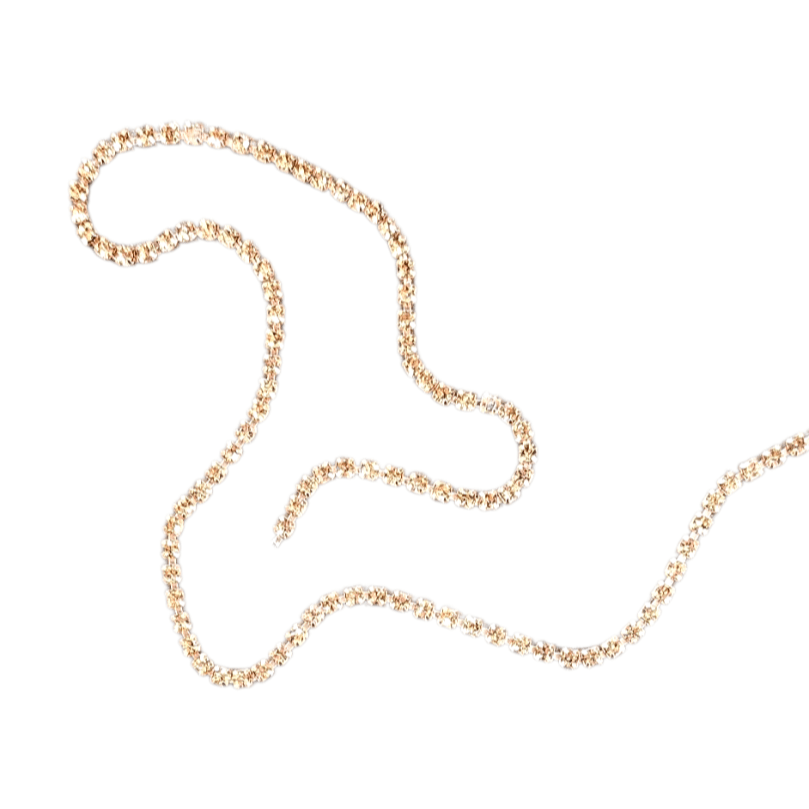 MHC WORLD Trimmings Rose Gold Diamante Trim SS-12D