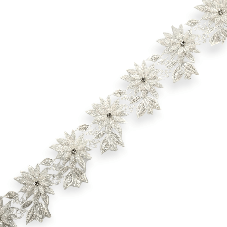 MHC WORLD Trimmings White Trimming BL-15