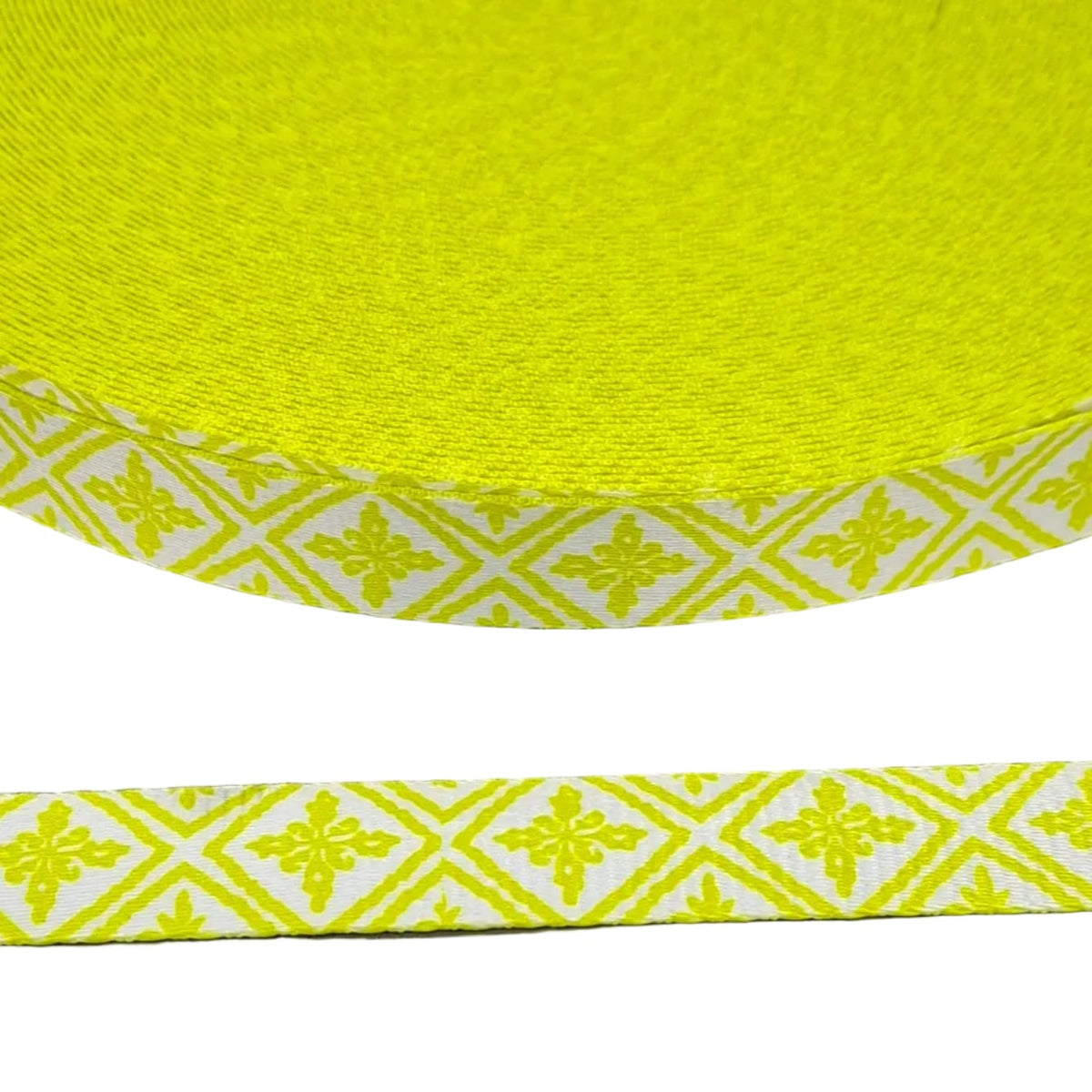 MHC World Trimmings Yellow Printed Traditional Trimmings