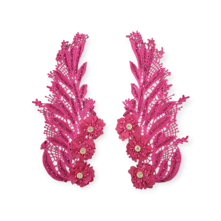 MHC WORLD Trims Pairs 15cm Peach Trims Pairs 15cm