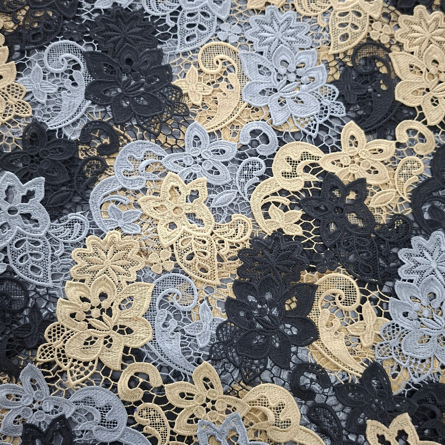 MHC WORLD Trinity Guipoi Black/Gold/Grey Trinity Guipoi