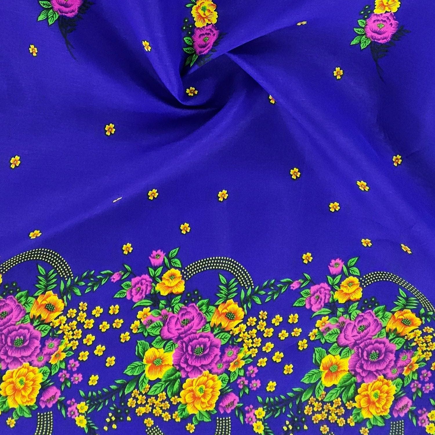 MHC WORLD Tsonga Fabric Royal Printed Tsonga Fabric 112cm