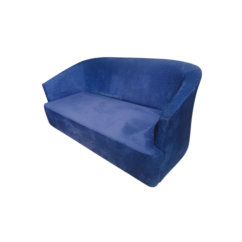 MHC World Tub 2 seater couch Royal Blue Tub Two-Seater Sherpa Lounge Couch Collection