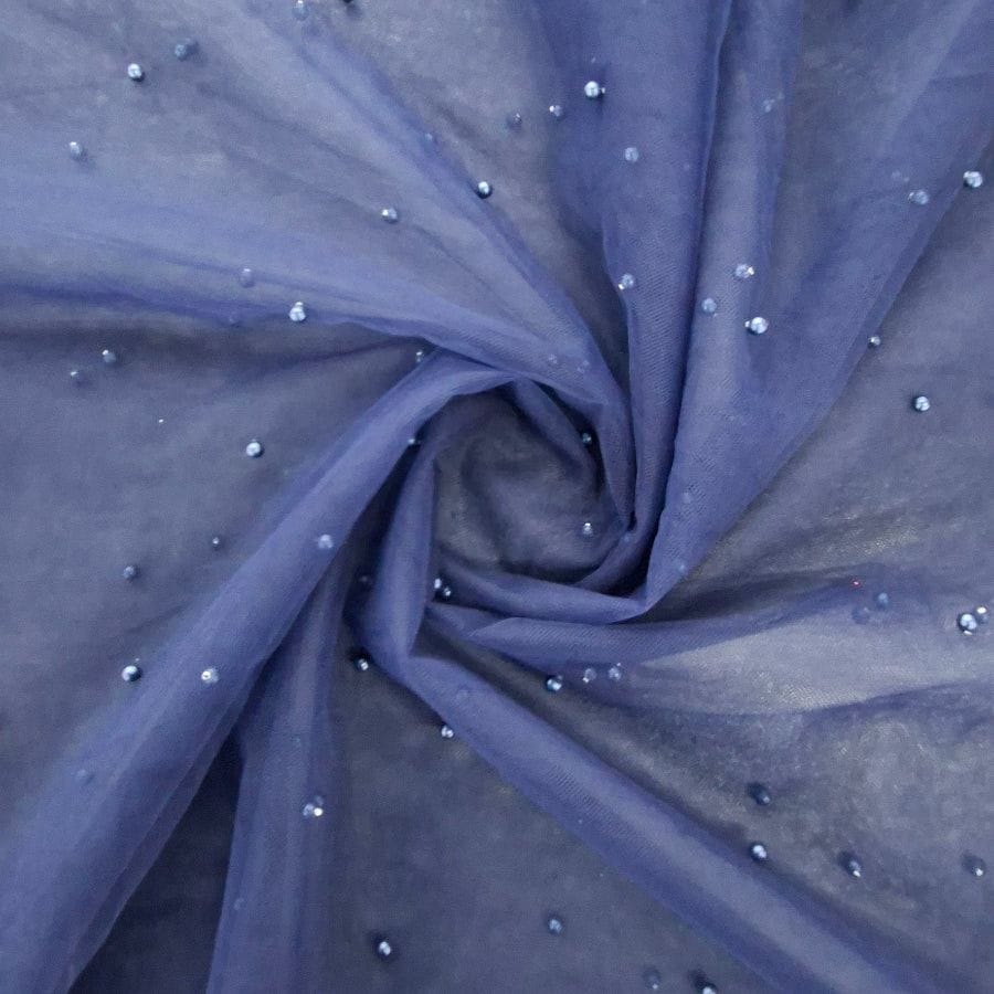 MHC WORLD TULLE BEADS Navy Tulle Beads 150cm