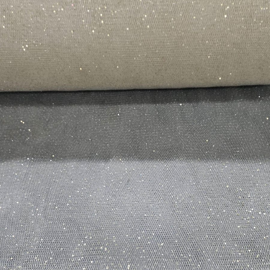 MHC WORLD Tulle Gold Glitter Tulle Fabric 150cm