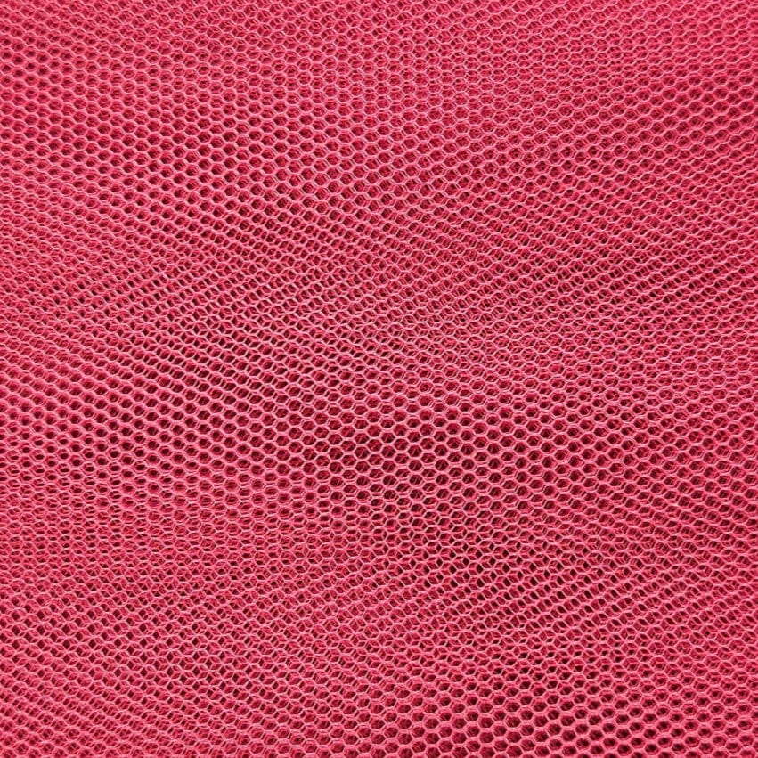 MHC WORLD TULLE Maroon Hard Tulle Net Fabric 150cm