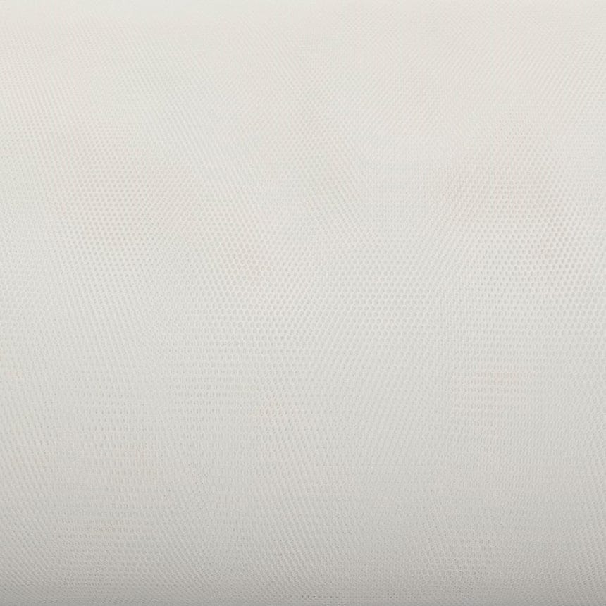 MHC WORLD TULLE Off White Hard Tulle Net Fabric 150cm