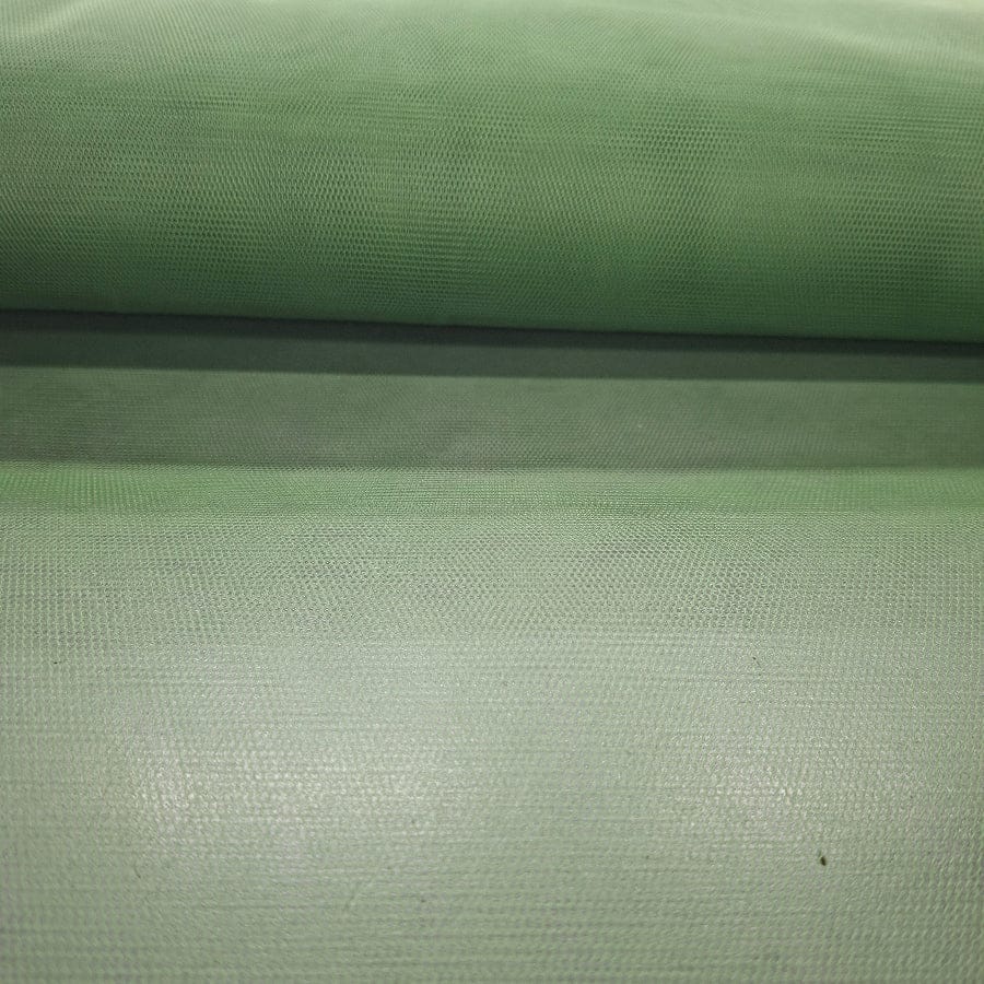 MHC WORLD TULLE Olive Hard Tulle Net Fabric 150cm
