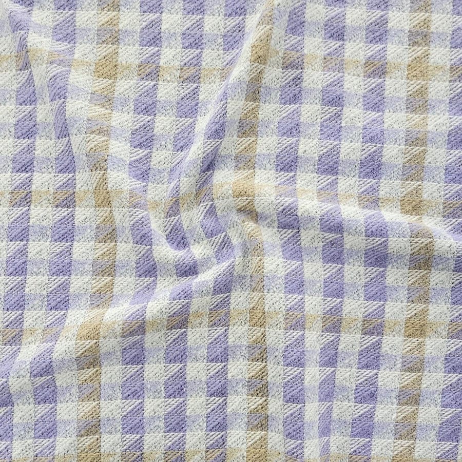 MHC WORLD Tweed Fabric Lilac Tweed Fabric 150cm