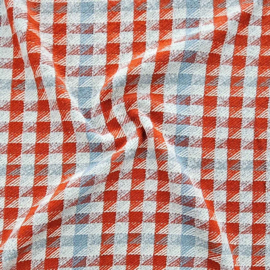 MHC WORLD Tweed Fabric Red Tweed Fabric 150cm