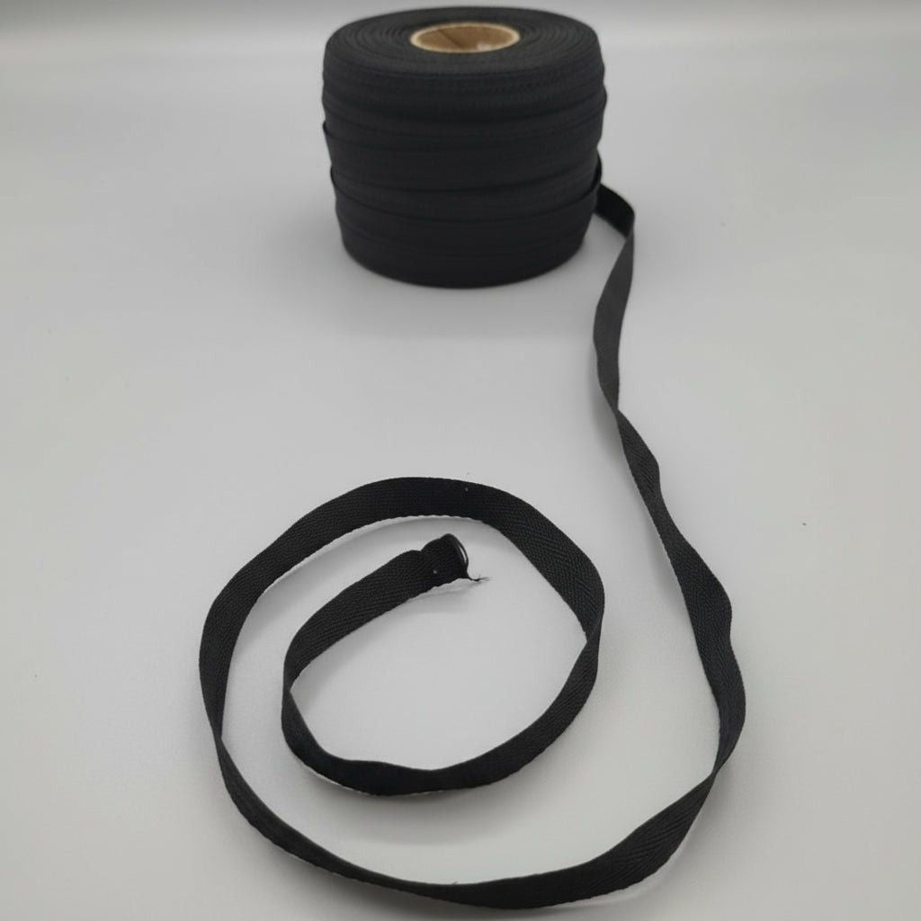 MHC WORLD Twill Tape Black Twill Tape 14mm
