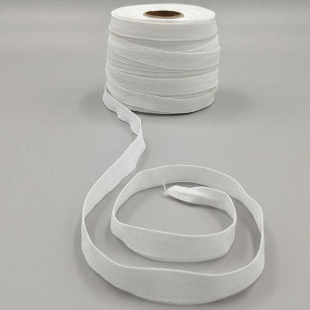 MHC WORLD Twill Tape White Twill Tape 14mm