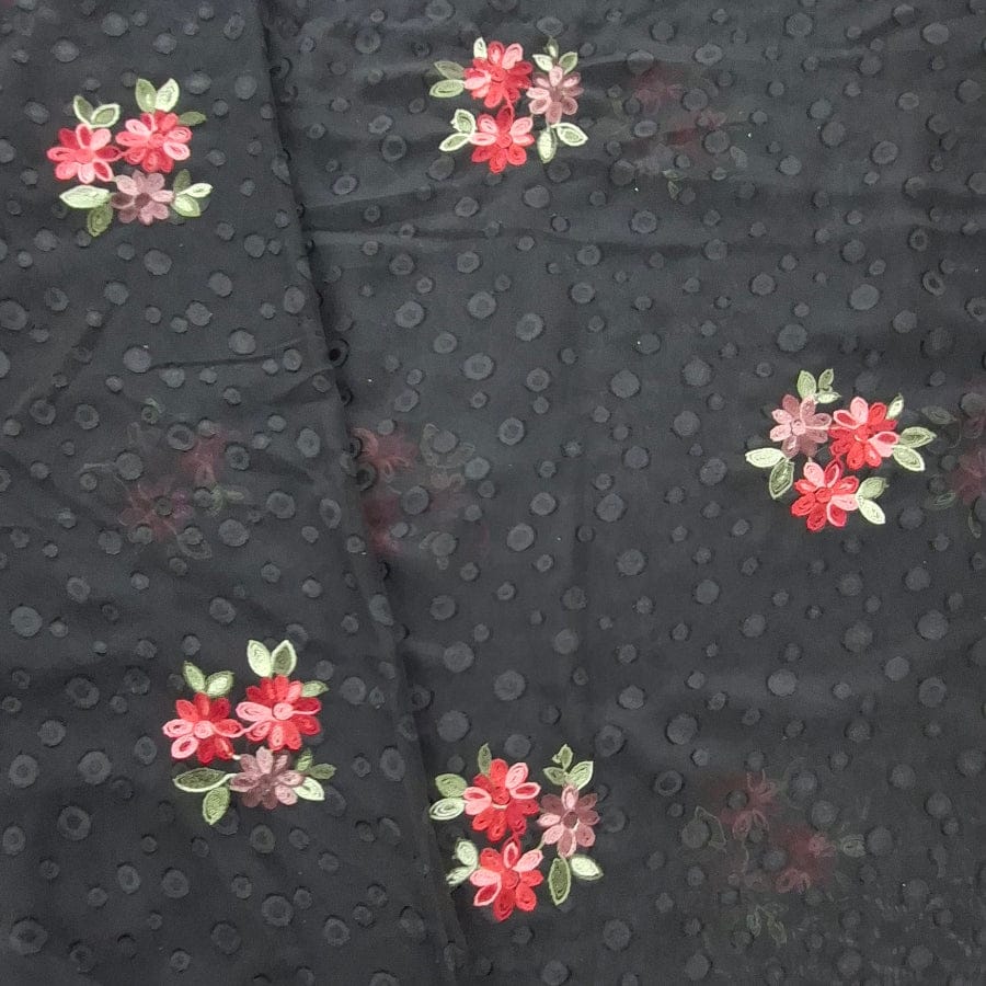 MHC WORLD Uragari+EMB Carnation Black Uragari+EMB Carnation Black